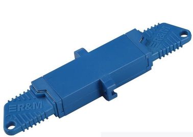 UPC fiber optical adapter For CATV , Single / Multi Mode E2000 Fiber Connector