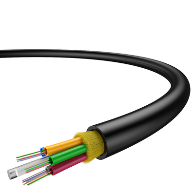 Outdoor FTTH ADSS Fiber Optic Cable All Dielectric Self Supporting