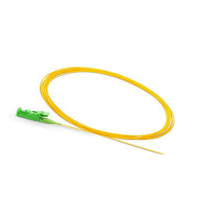 0.9mm E2000 Fiber Pigtail Patch Cord With LSZH Yellow Jacket