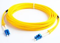 2 Core Single Mode Fiber Optic Cable 3M G652D 9 / 125um Fiber Jumper Cables