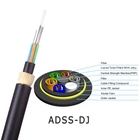 Outdoor FTTH ADSS Fiber Optic Cable All Dielectric Self Supporting