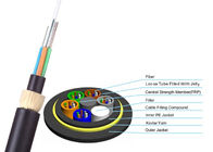 ADSS Double Jacket Optical Fiber Cable 200m Span G652D FOYC / Corning Fiber