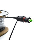 Pre-Connectorized OptiTap To SC/APC Drop Cable Hardened Corning OptiTap Flat Cable 4mm*8mm