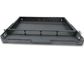 Black Metal Frame Optical Fiber Patch Panel 96 Core Multimode  Black / Beige