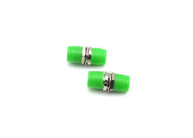 Small D Fiber Optic Adapter Small Flange Adapter Green With UPC Coupling Face