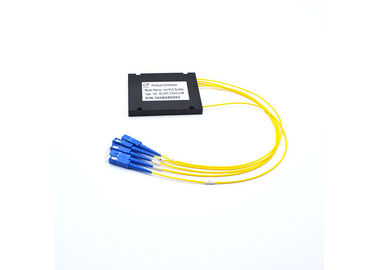 Box Type Fiber Optic PLC Splitter Stability 2x16 Splits For CATV System