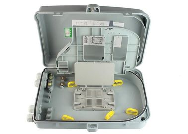 24 Ports FTTH Fiber Optic Distribution Box ABS Material Optical Termination Box