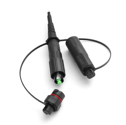 Waterproof Pre Connectorized Cable Compatible With SC Optitap Connector