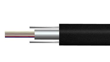 1core/2 core,/4core,/6core/8core/10core/12core FTTH cable with FRP strength member GYXFTPY optical fiber for telecommuni