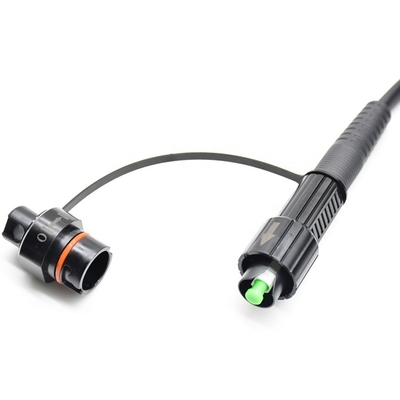 SC APC Waterproof Fiber Pigtail HDPE LSZH G657A2 Fiber Optic Drop Cable